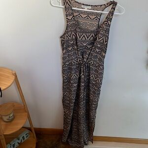 Love Fire maxi dress